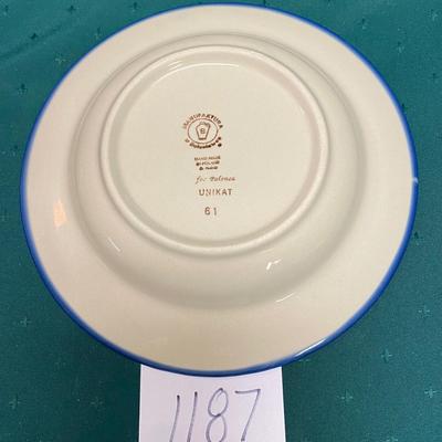 Unikat Polish Pottery Soup or Salad Bowl