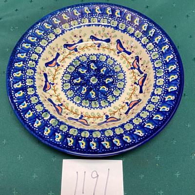 Signature Polish Pottery Soup or Salad Bowl