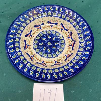 Signature Polish Pottery Soup or Salad Bowl