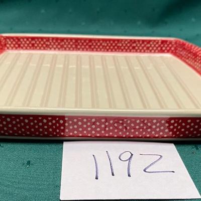 Traditional Polish Pottery Broiling Dish