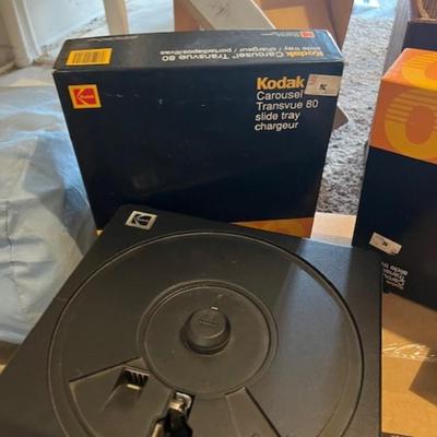 KODAX 4600 CAMERA IN WOODEN CARRY BOX AND SLIDE TRAY