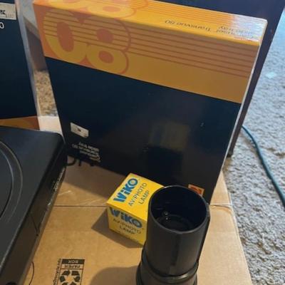 KODAX 4600 CAMERA IN WOODEN CARRY BOX AND SLIDE TRAY