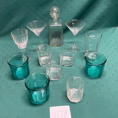 Decanter and Glasses