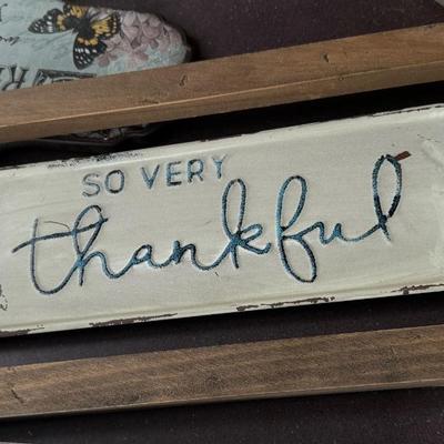 So VERY THANKFUL SIGN NEW