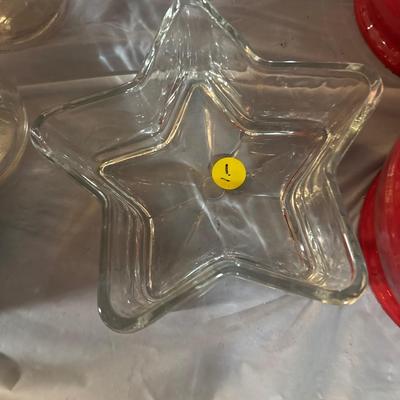 Vintage Recycled Glass Starfish Dish From Spain