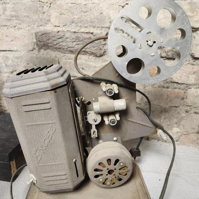 Lantern, crock and projector