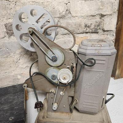 Lantern, crock and projector