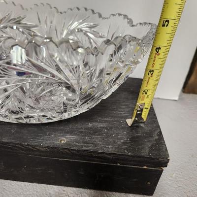 Cut crystal bowls