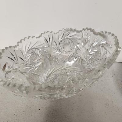 Cut crystal bowls