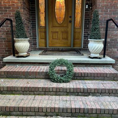 Plant Pots, Faux Plants & Wreath Plus More (FY/BY-RG)