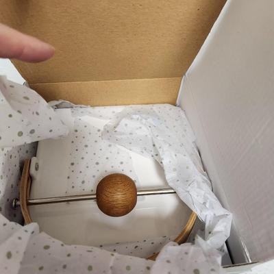 Quirky pottery and napkin holder