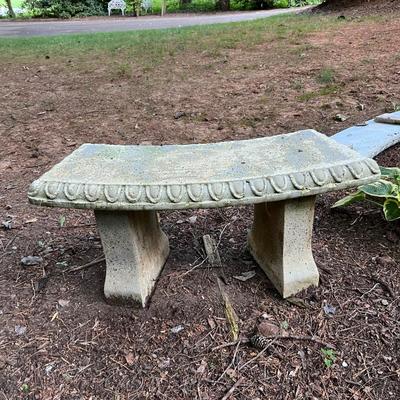 Curved Cement Garden Benches (FY/BY-RG)