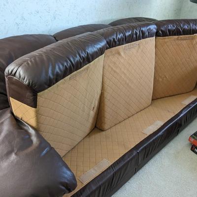 Nice Lane (?) Leather Sofa