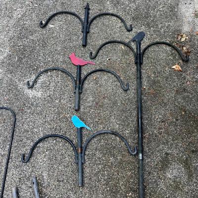 Wild Birds Unlimited Double Crook Pole, Shepherds Hooks & More (FY-RG)