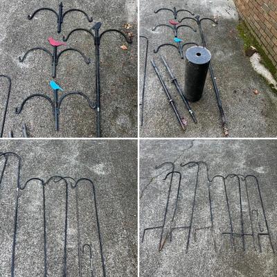 Wild Birds Unlimited Double Crook Pole, Shepherds Hooks & More (FY-RG)