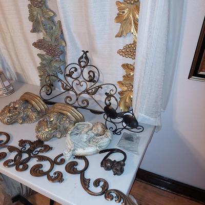 Wood and metal Wall art