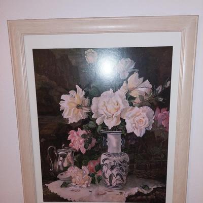 Picture flower in vase