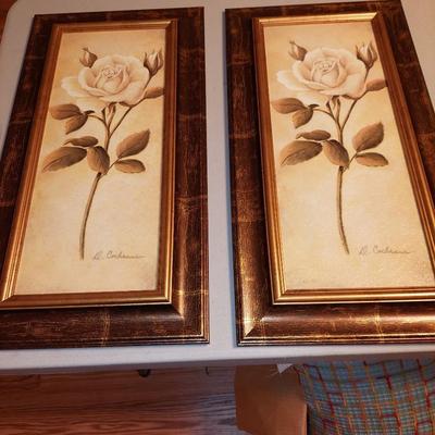 Two rose pictures