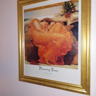 Framed Copy of flaming June