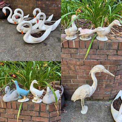 Swan Planters & Yard Art (G-RG)