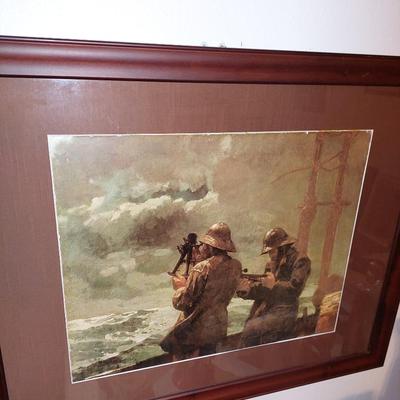 Framed navigation picture