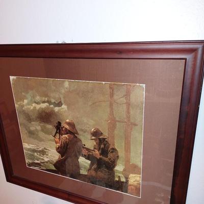 Framed navigation picture