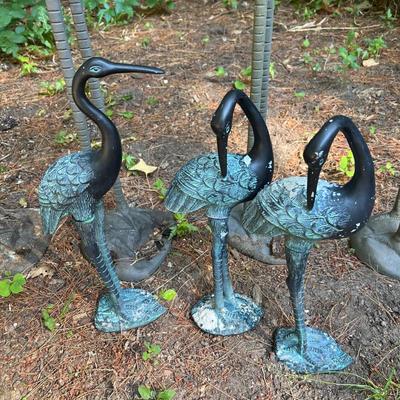 Crane Garden Statues (FY-RG)