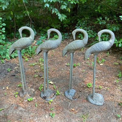 Crane Garden Statues (FY-RG)