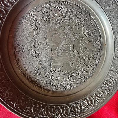 Collector plates very heavy extremely detailed