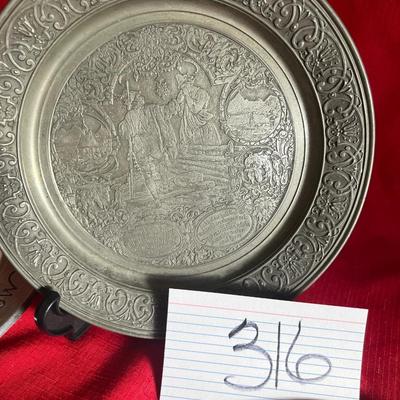 Collector plates very heavy extremely detailed