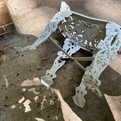 Pair of Cast Iron Garden Chairs (BY-RG)