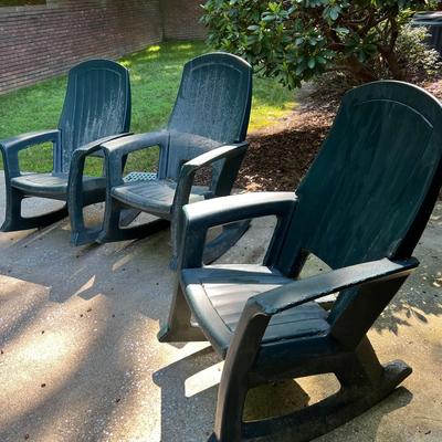 Heavy Duty Porch Rocking Chairs (BY-RG)