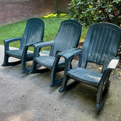 Heavy Duty Porch Rocking Chairs (BY-RG)