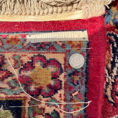 1145 Large Wool Oriental Handknotted Rug 12' 1" x 8' 6"