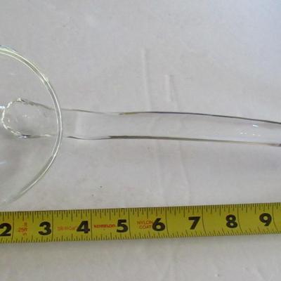 Hand Blown Large Glass Ladle