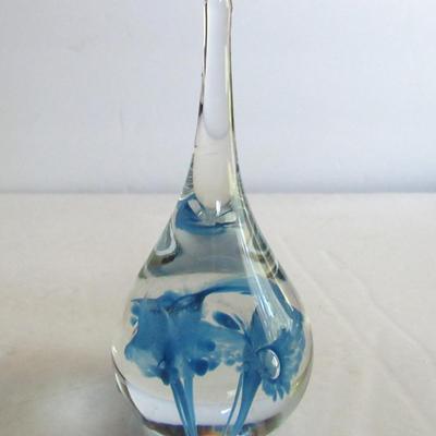 Older Gibson Glass Ring Holder Paperweight