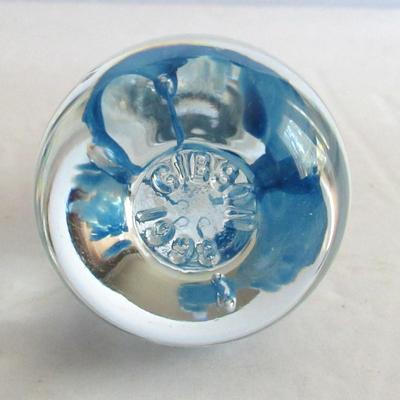 Older Gibson Glass Ring Holder Paperweight