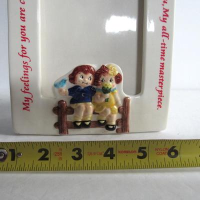 Older Coca Cola Picture Frame