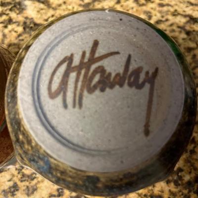 Pottery (signed) & decor