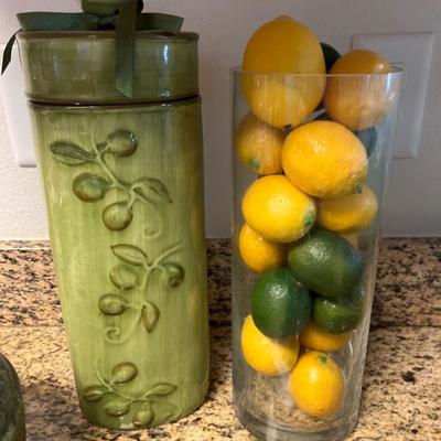Pottery (signed) & decor
