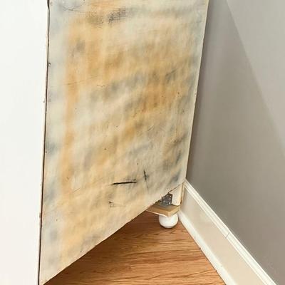 White Painted Farmhouse Chest ~