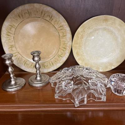 Decor (teapot, plates, placemats, napkins & rings