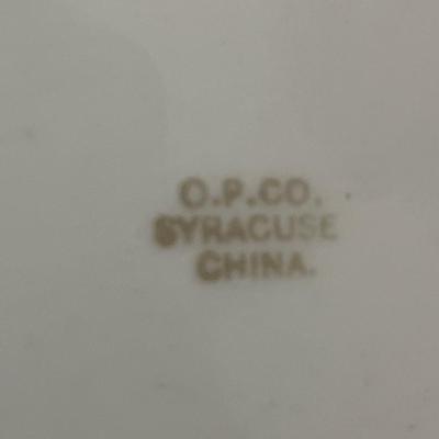 White China lot (Hall China piece)