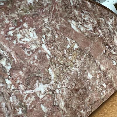 Marble top end tables or hall tables with a small drawer in the front There are a couple scratches, but they are in nice shape