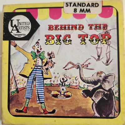Vintage 8MM Behind The Big Top Movie