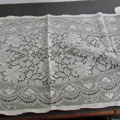 One Long Cloth Table Runner, Appr 72"