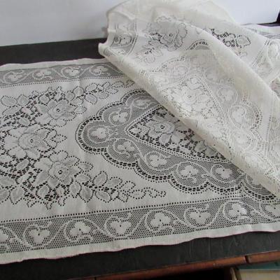 One Long Cloth Table Runner, Appr 72"