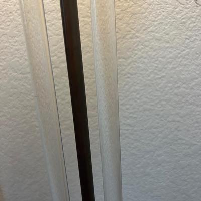 Beautiful office lamp square lampshade three settings