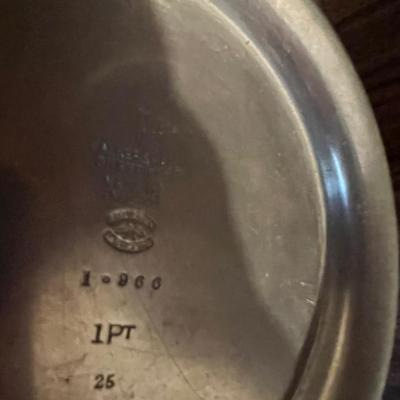 Mugs and small serving plate