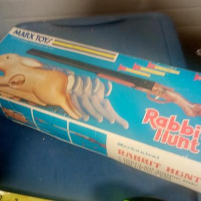 LOT 147 OLD RABBIT HUNT TOY BY MARX